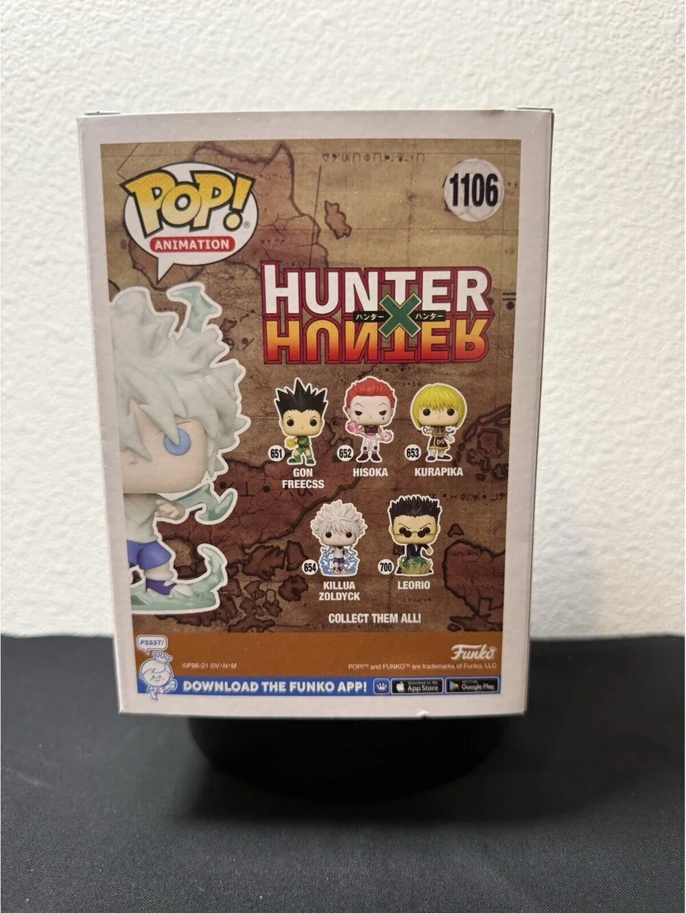 Killua Zoldyck 1106 Funko Pop Chase GITD Hunter x Hunter AAA Exclusive NIB